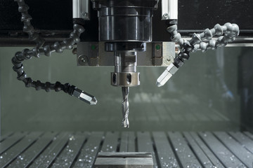 industrial cnc mill automated metal processing machine