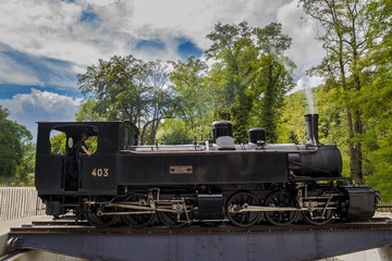 Naklejka premium Train touristique