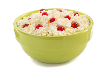 cottage cheese in bowl