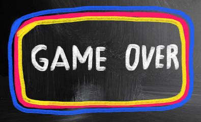 game over concept