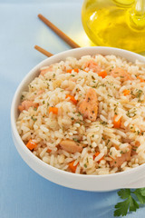 bowl of cooked rice