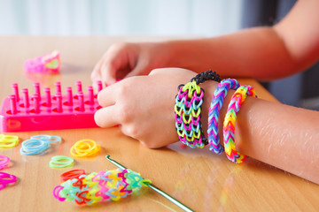 rubber band bracelet