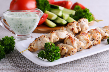 Chicken shish kebab