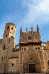 View of the Entrance of Teruel Cathedral