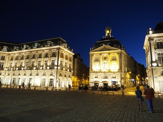 Obraz premium Place Royale en Bordeaux 
