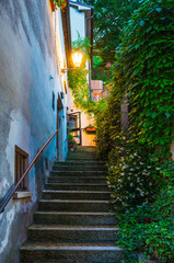 Evening streets of San Marino