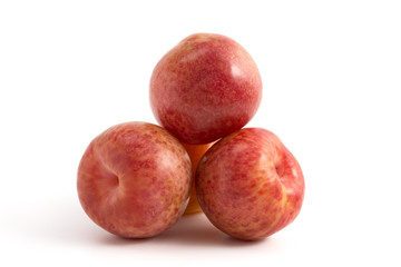 Rote Pflaumen