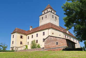 Fototapeta na wymiar Schloss Ehrenhausen in der Südoststeiermark