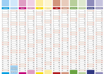 Elegant planner 2015