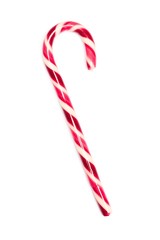 Red and white christmas candy cane