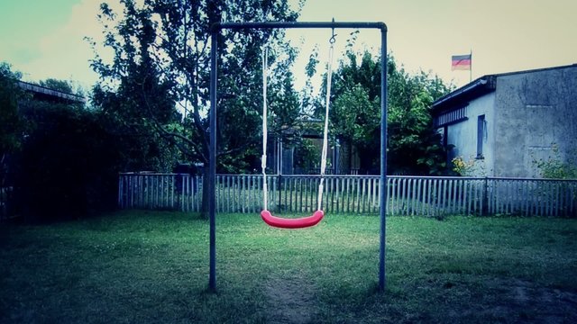 Schaukel Einsamkeit Spielplatz Kind Kinder