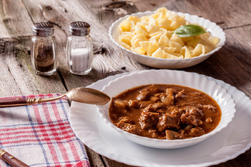 Goulash soup.