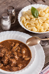 Goulash soup.