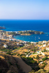 Fototapeta na wymiar Schöner Ausblick auf Meer in Kreta