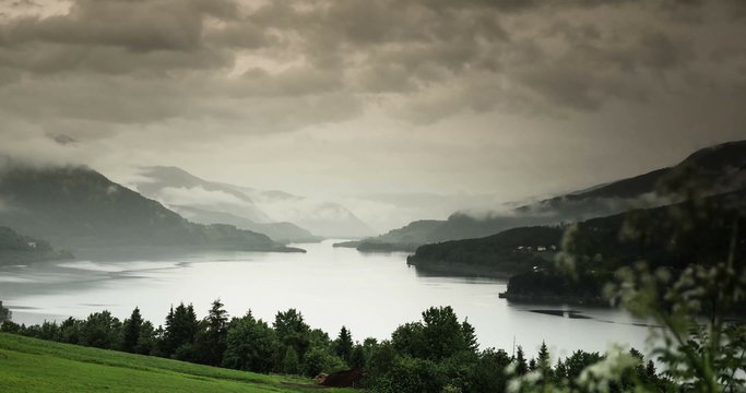 4K Landscape Timelapse, Oppland, Norway