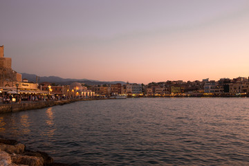 Fototapeta premium Altstadt Chania auf Kreta in Griechenland