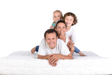 Family on the mattress © Vadym Huzhva
