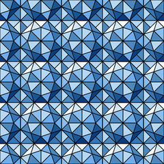 Blue Diamonds Ornament