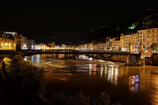 Fototapeta Pont Saint Laurent in Grenoble