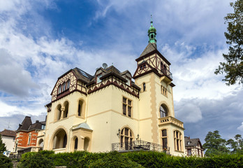Fototapeta na wymiar Classic german house in Koblenz, Germany