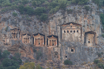 Kaunian rock tombs
