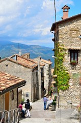 pietracamela, abruzzo, italia