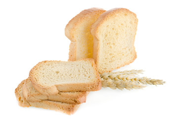 Golden brown toast