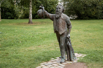 Brahmsdenkmal in Lübeck