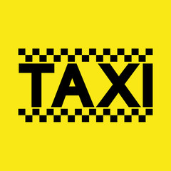 vector modern taxi service background