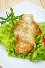 fried spring rolls