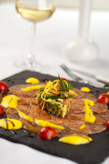Salmon Carpaccio