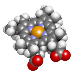 Theobromine (xantheose) chocolate alkaloid molecule.