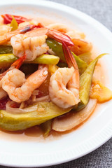 Sweet and Sour Shrimp.