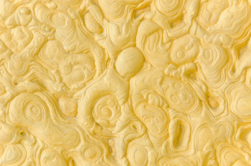 Surface of yellow stone