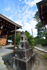 松陰神社の狛犬