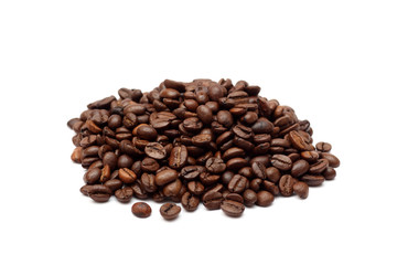 Heap of coffee beans