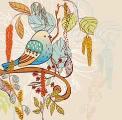 Fototapeta premium vector bird