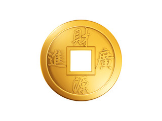 chinese gold coin