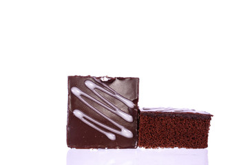 Sweet chocolate cake