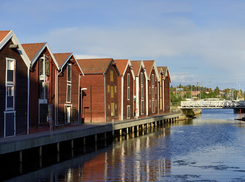 Fishermen Houses (Hudiksvall)