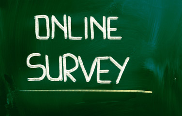 Obraz premium Online Survey Concept
