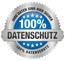 Datenschutz - Ihre Daten sind hier sicher - 100%