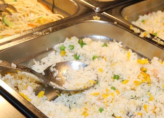 cantonese rice with peas