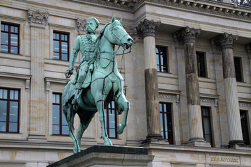 Obraz premium Denkmal Herzog Friedrich Wilhelm Braunschweig