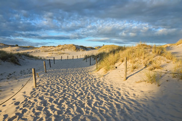 Moving dunes