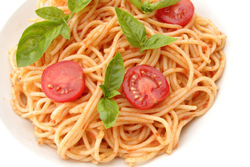 spaghetti sauce tomate