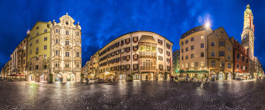 The Golden Roof in Innsbruck, Austria.