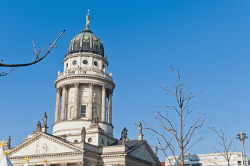 Fototapeta premium The Franzosischer Dom at Berlin, Germany