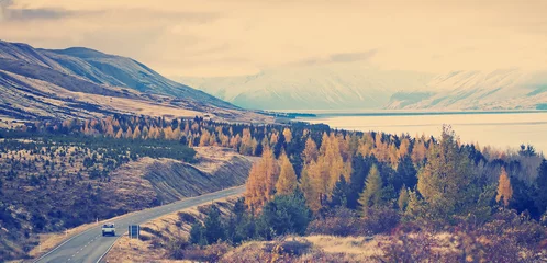 Gordijnen Nieuw-Zeeland Drive Instagram-stijl © THP Creative