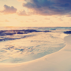 Beach Sunrise Instagram Style